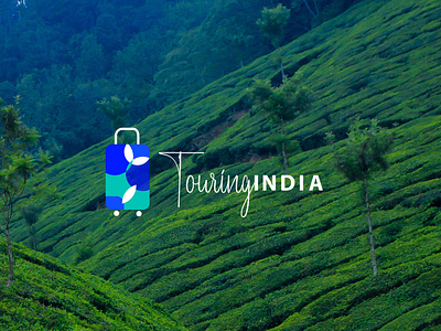 Touring India Logo branding logo logo design