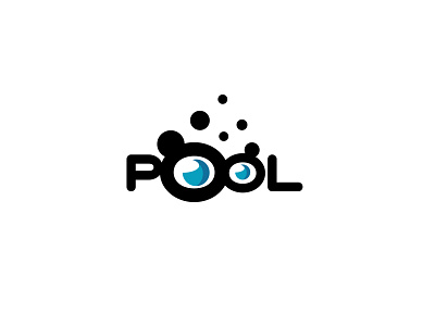 Pool Typography. logo typography