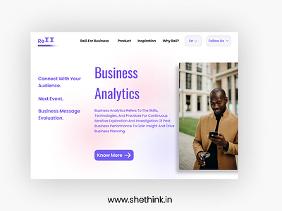 Business site landing page concept agencylanding page animation business businesssite design designer landingpage logo ui uiux