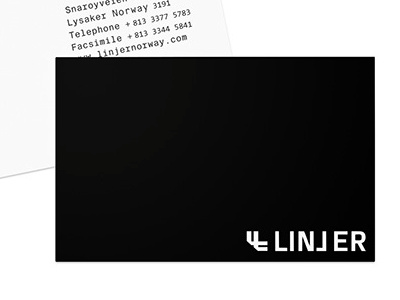 LINJER (lines) identity web design