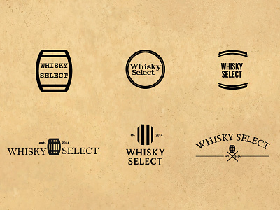 WhiskySelect branding logo design