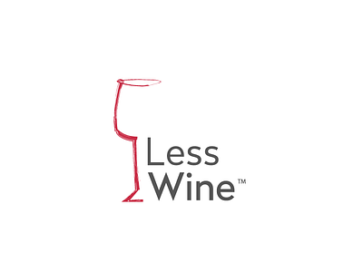 Lesswine1 branding logo design