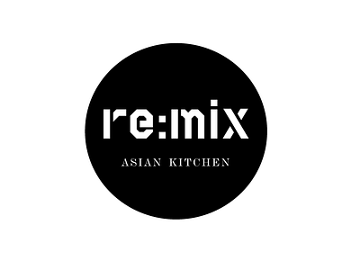 Remix concept logo