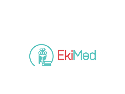 EKIMED branding identity logo design