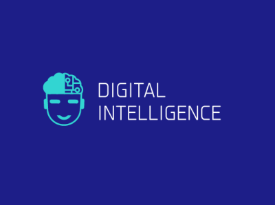 digitalIntelligence2 branding design graphic design layout logo logo design typography