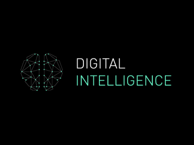 digitalIntelligence3 branding design graphic design identity logo logo design typography