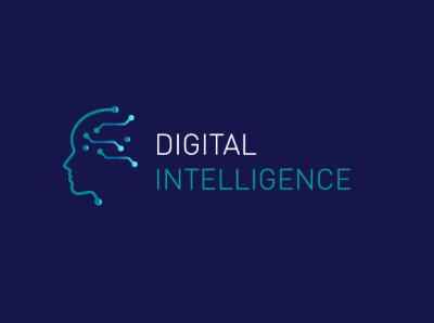 digitalIntelligence4 branding identity layout logo logo design typography