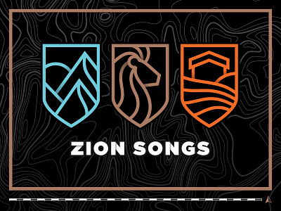 Zion Songs design vector