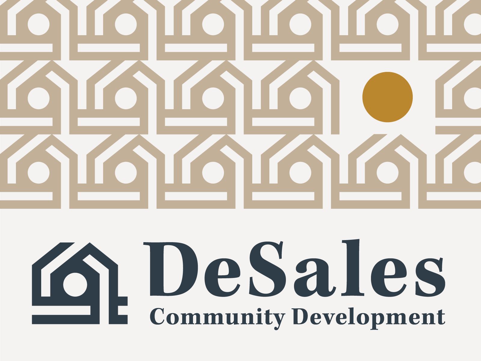 DeSales Brand Exploration branding logo typography