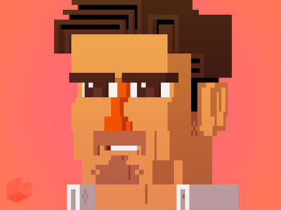 The Available Man character game tvos voxel wheelly