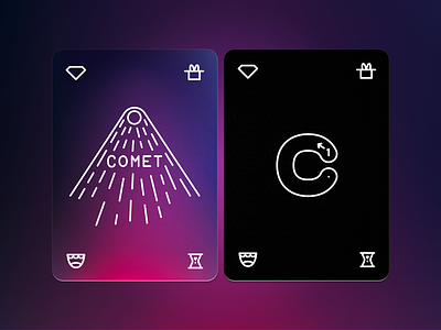 Magic Spell: Comet card card game comet game magic spell
