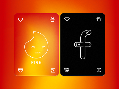 Magic Spell: Fire card card game card game fire magic spell