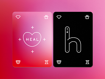 Magic Spell: Heal card card game game heal magic spell
