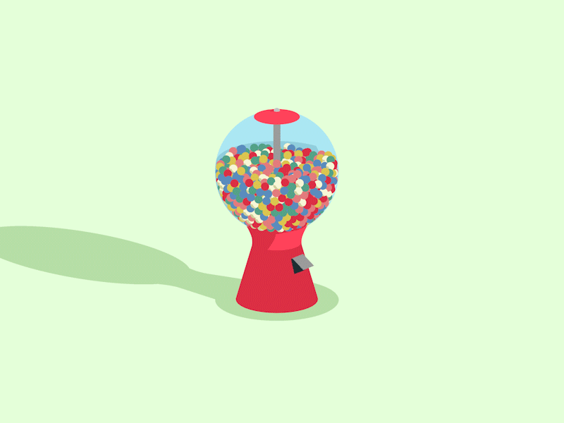 Gumball Machine cinema4d colors gumball machine sketch and toon