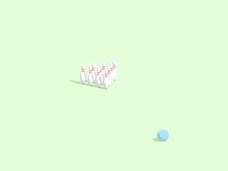 Bowling by Miguelgarest on Dribbble