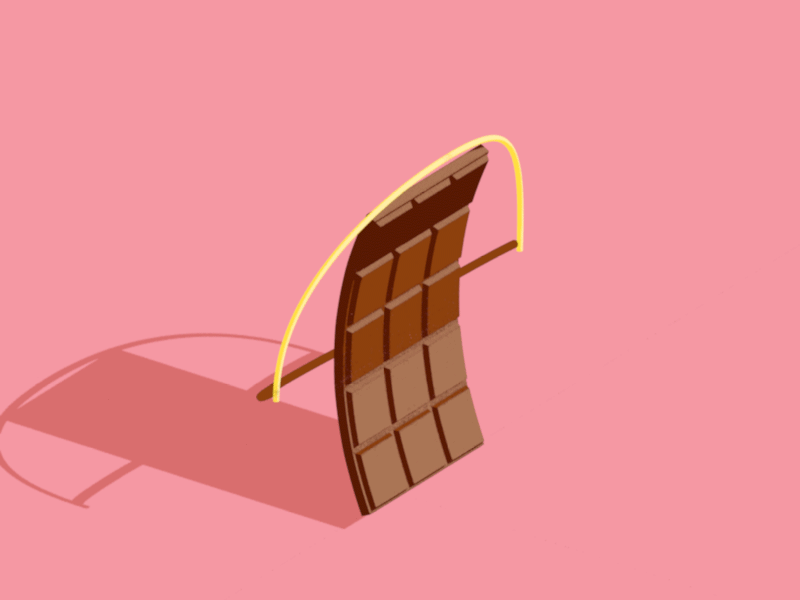 Chocolate bar bar chocolate cinema 4d jump jumprope sage project