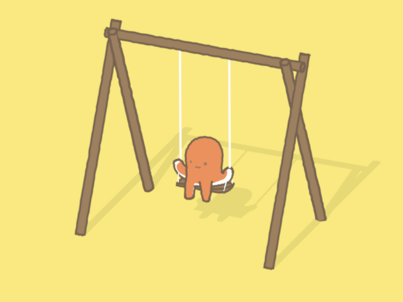 Swing little Octopus