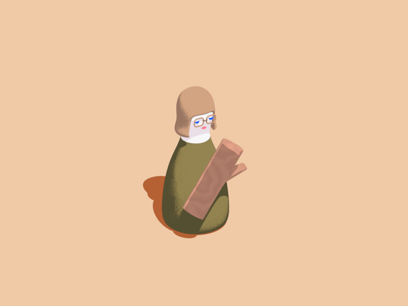 Log Lady animation cinema 4d log log lady sketch and toon twin peaks