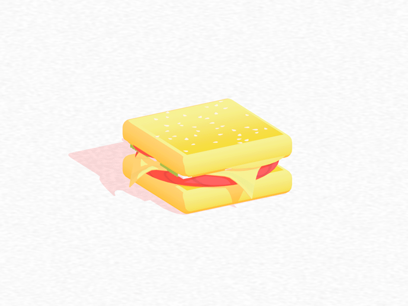 hamburger? blue bounce burger cinema 4d hamburger sandwich sketch and toon