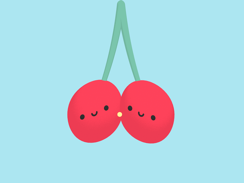 Cherries by Miguelgarest on Dribbble