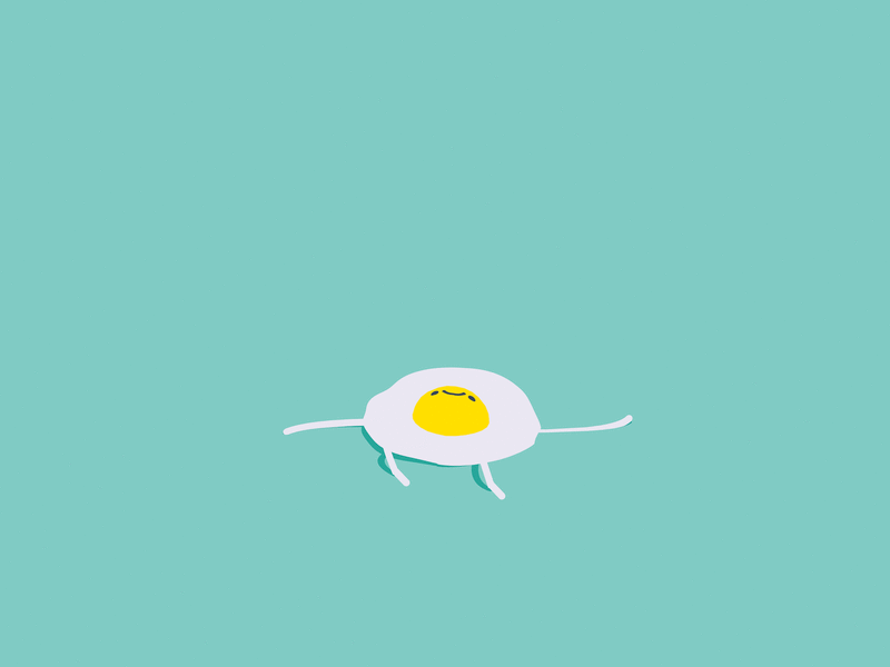 Eggskating breakfast c4d egg skate skateboard skating