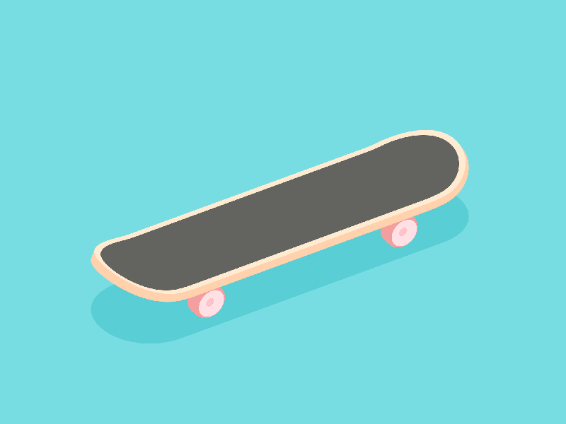 Bandage and skate animation c4d skate skateboarding