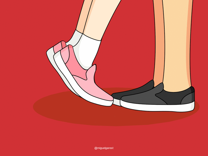 Boy And Girl by Miguelgarest on Dribbble