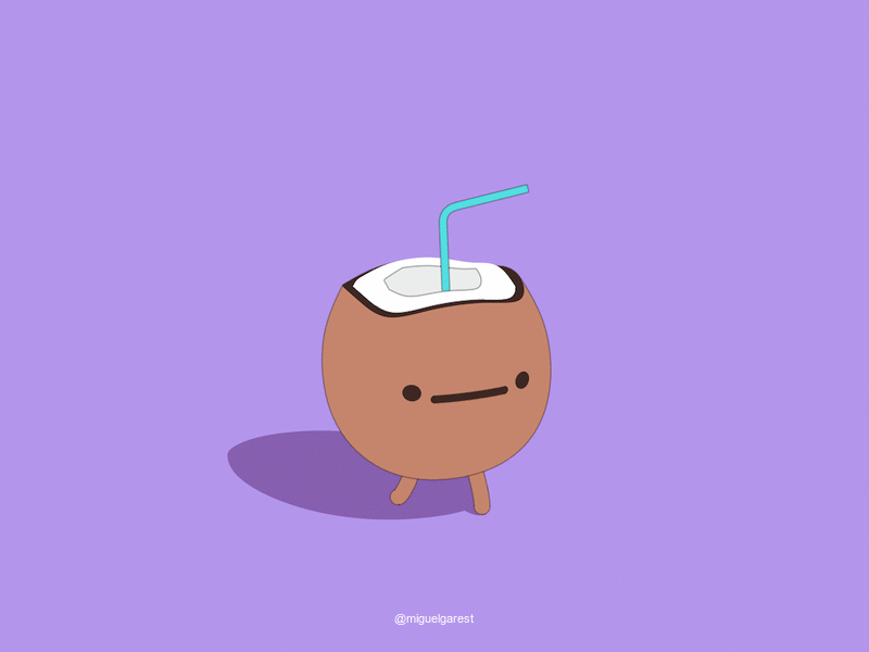 Coconut 🥥🥥🥥 c4d coconut coconut water sketch and toon