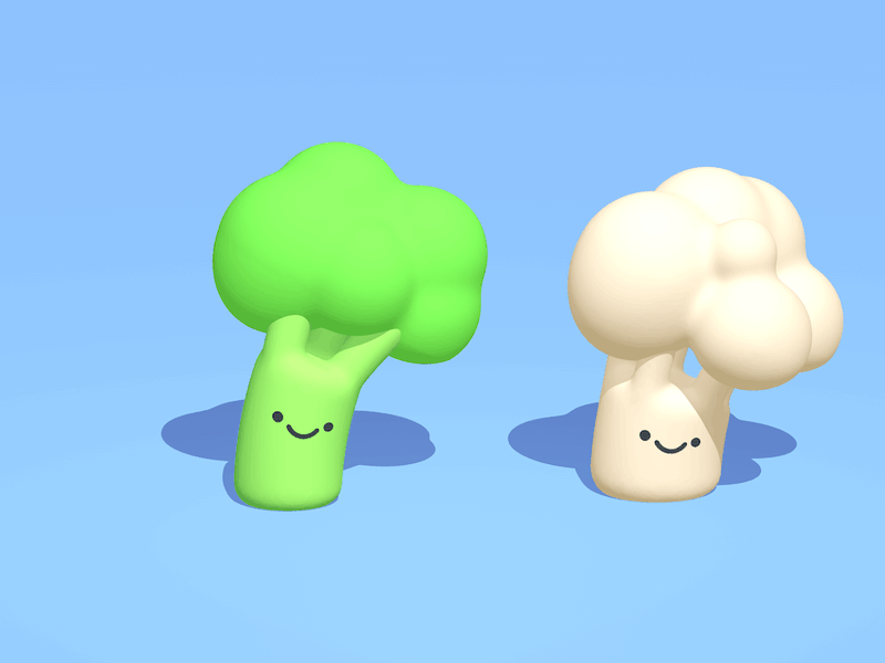 Broccoli and Cauliflower 🥦🥦