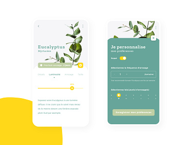 Home plant app app artistic direction branding design interfacedesign ui ux web webdesign website