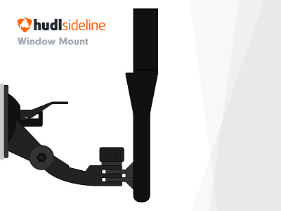 Hudl Sideline Streaming Kit angles hardware illustrator mount sideline vector
