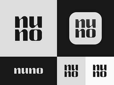 Nuno wordmark app branding bruno silva design icon logo portugal typography