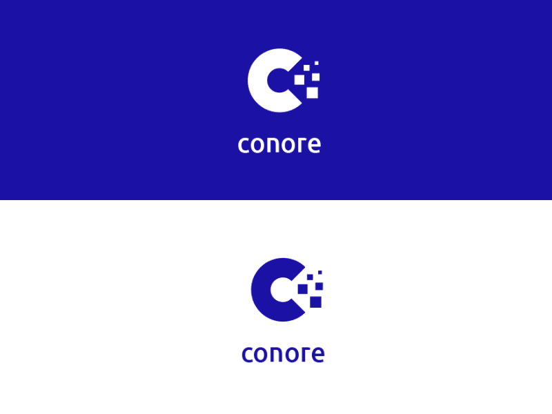 Conore logo golden ratio logo conore