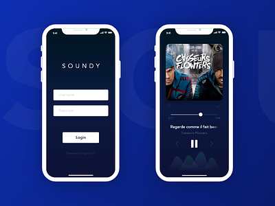 SOUNDY Music App app iphone iphone x music soundy