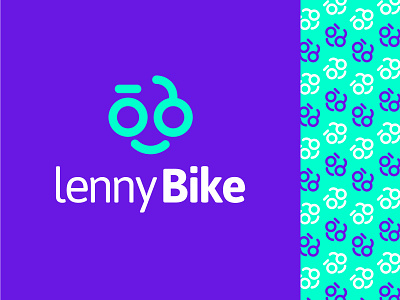 LennyBike bicycle bike brand branding identity logo visual language