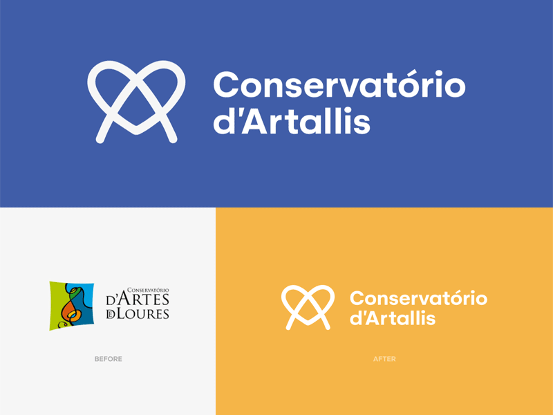 Art Conservatory Rebrand brand branding case study colorful colors conservatory design education identity logo music rebrand school system visual language