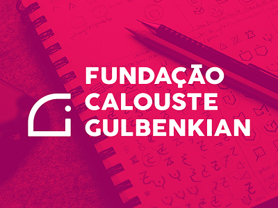 Logo System for Calouste Gulbenkian Foundation brand branding foundation identity logo rebrand system visual language wordmark