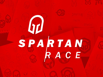 Logo System for the Spartan Race brand branding fit identity logo race rebrand spartan sports system visual language wordmark