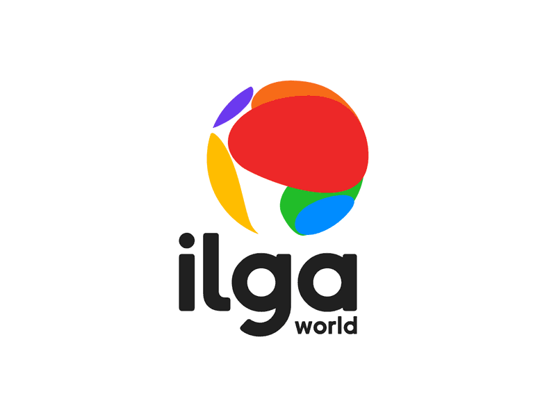 ILGA Logo Animation animation brand branding identity lgbt logo rebrand system visual language wordmark
