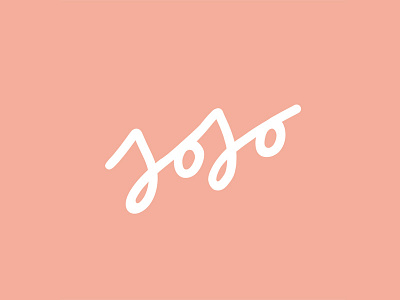 The Great SoSo brand branding handwrite identity lettering logo