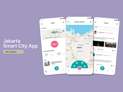 Jakarta Smart City App | Mobile App