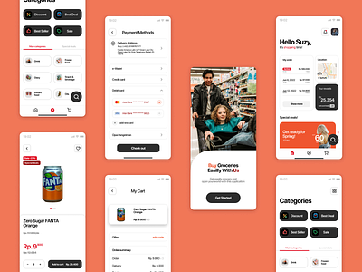 Grocery Online App - Mobile App