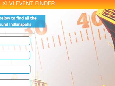 Superbowl Event Finder