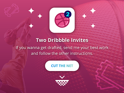 2 Dribbble Invites