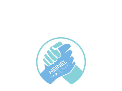 HEINEL helping hand 2d 3d 3d art animation branding business logo creative logo design eye caching logo graphic design illustration logo motion graphics ui