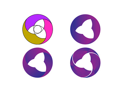 Circle Logo 3d animation branding business logo creative logo design eye caching logo illustration logo ui
