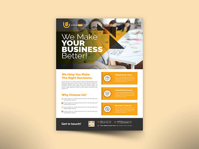 Corporate Business Flyer Design