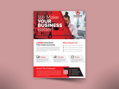 This is the Corporate Business Flyer Design business flyer corporate flyer flyer flyer design