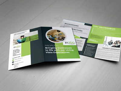 Bi-Fold Brochure Design bifold bifold brochure brochure corporate flyer