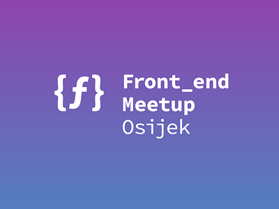 Frontend Meetup Osijek